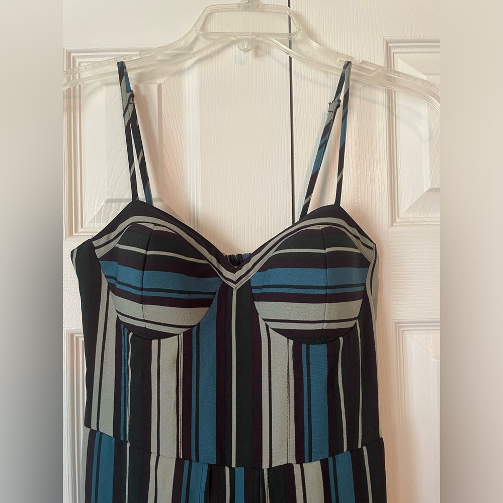 Xhilaration Striped Jumpsuit - Picture 4 of 7